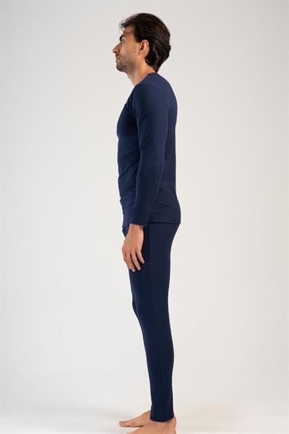 Mens Long Sleeve Boat Neck Thermal Set 405158