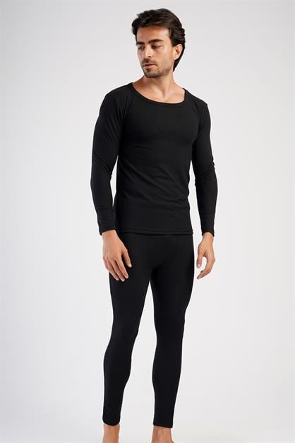 Mens Long-Sleeve Thermal Pajama Set 405158 