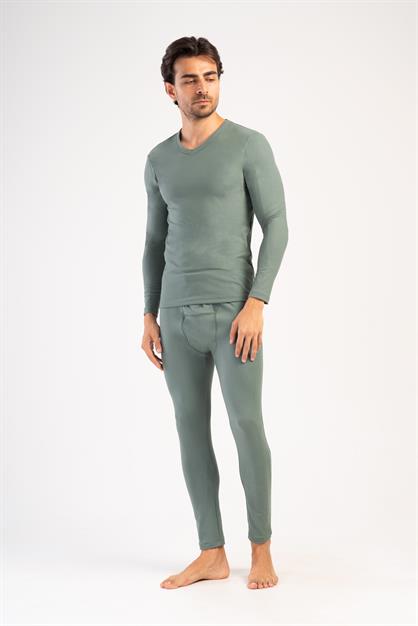 Mens Long-Sleeve Thermal Pajama Set 405157