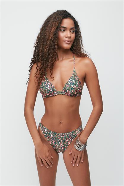 Skirted Triangle Bikini Set 3260