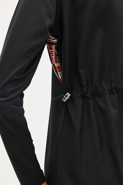 4-Piece Zippered Modest Swimsuit 6041