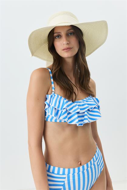 Wide Brim Straw Beach Hat Y25730-10