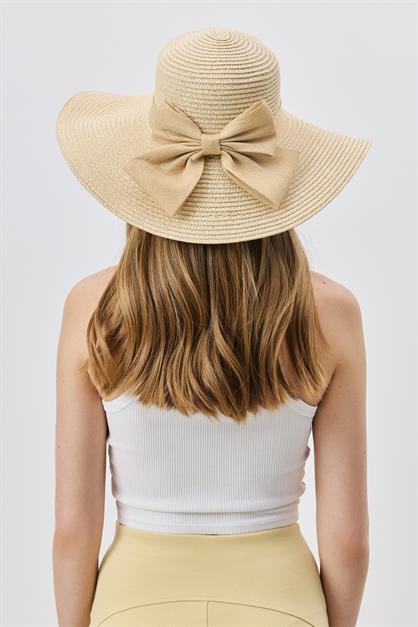 Wide Brim Straw Beach Hat Y25730-17
