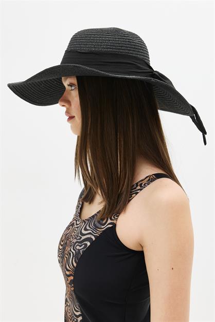 Wide Brim Straw Beach Hat Y25730-10