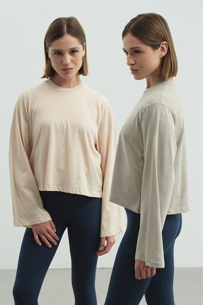 Wide Sleeve Oversize 2-Pack T-Shirts 965