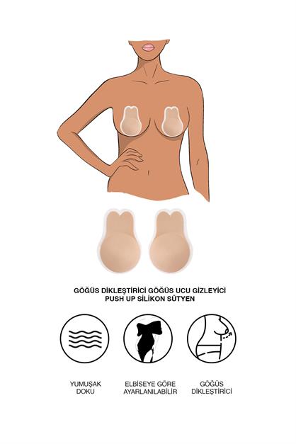 C&City Women Breast Lift Cover Bra