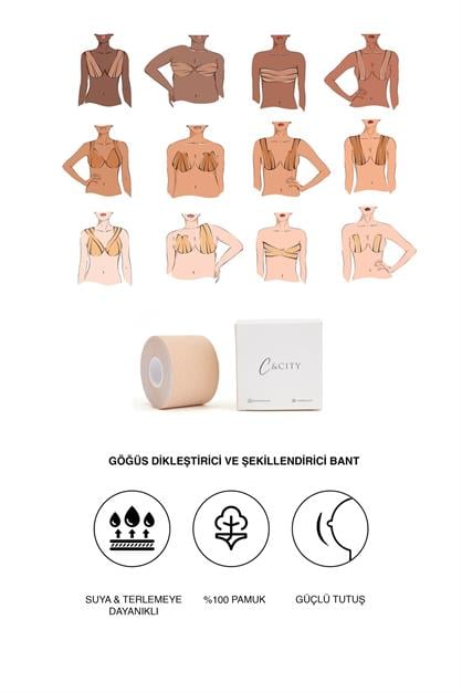 C&City Boob Tape Breast Lift Tape 