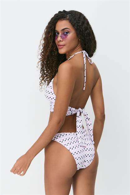 Ring Detail Triangle Bikini Set 3278