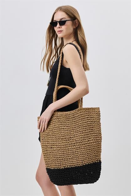 Straw Shoulder Bag Y9202