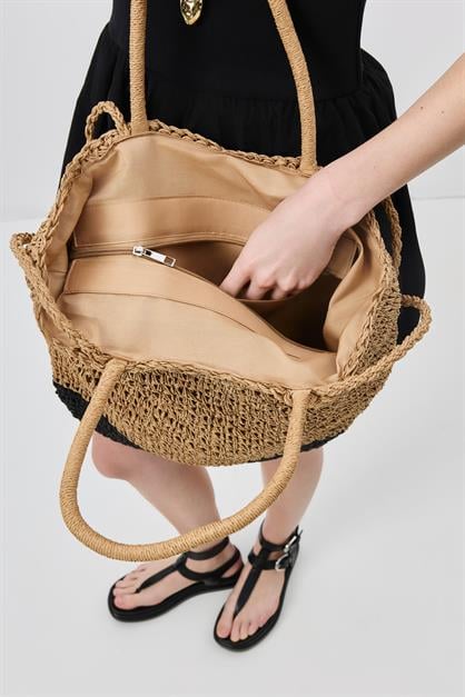 Straw Shoulder Bag Y9202