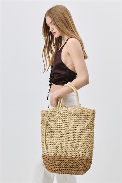 Straw Shoulder Bag Y9202