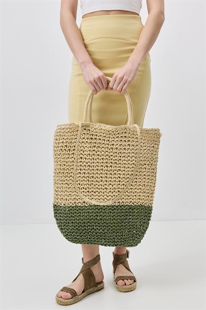 Straw Shoulder Bag Y9202
