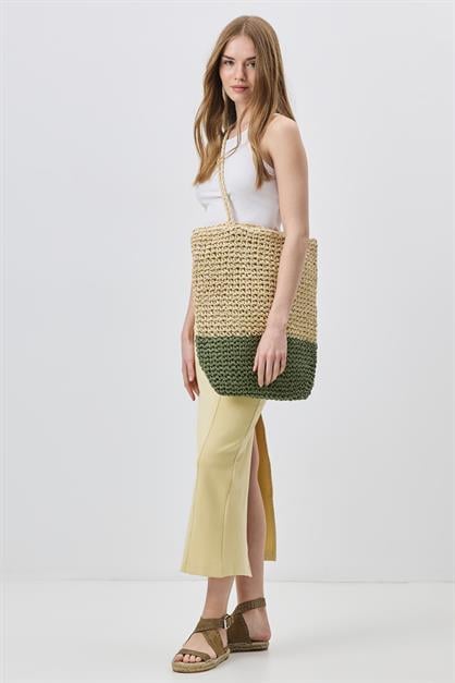 Straw Shoulder Bag Y9202
