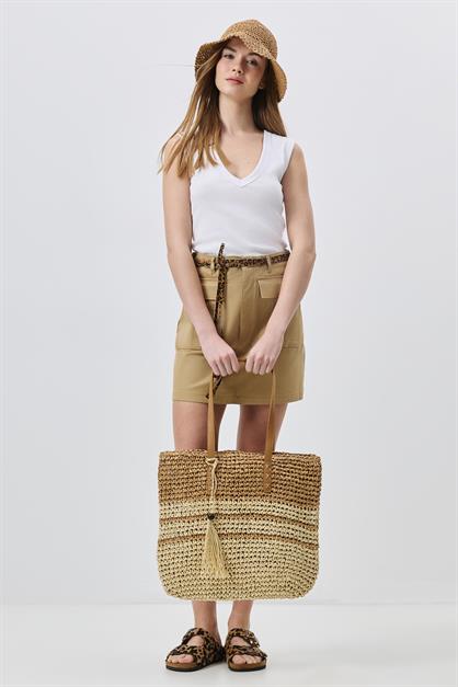 Straw Shoulder Bag Y9206