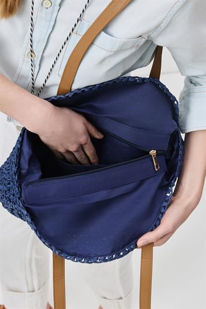 Straw Shoulder Bag Y9207