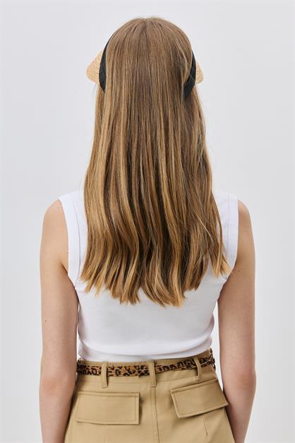 Straw Visor Hat Y8218