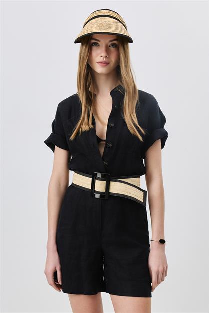 Straw Visor Hat Y8218