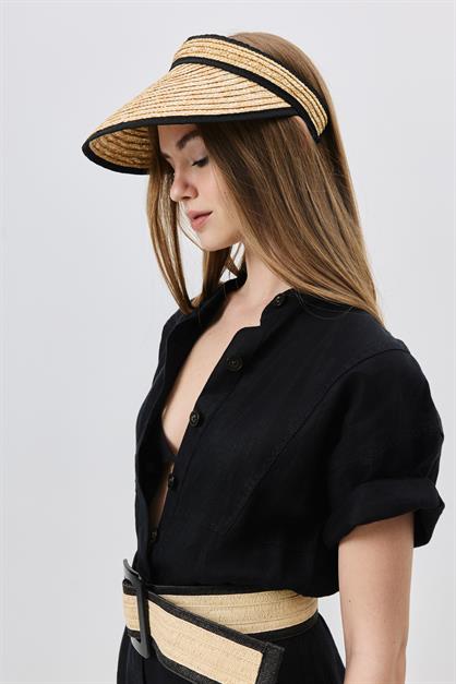 Straw Visor Hat Y8218