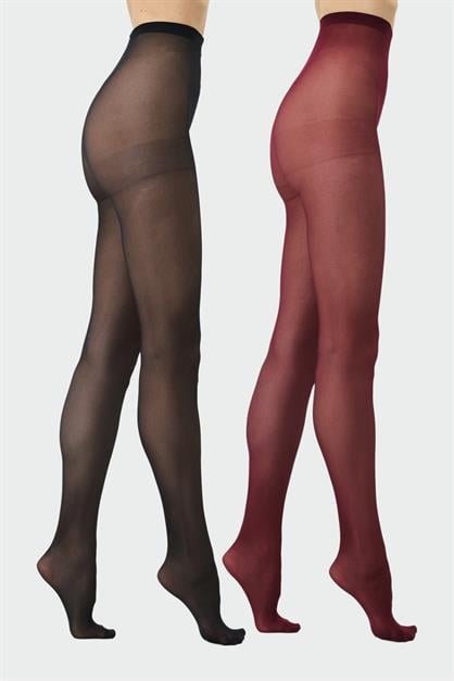 Pack 40 Denier Sheer 2s Opaque Pantyhose 