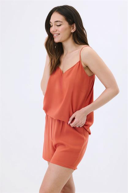 Womens Viscose Pajama Set - Spaghetti Strap Top and Shorts - Lightweight Sleepwear 9155 