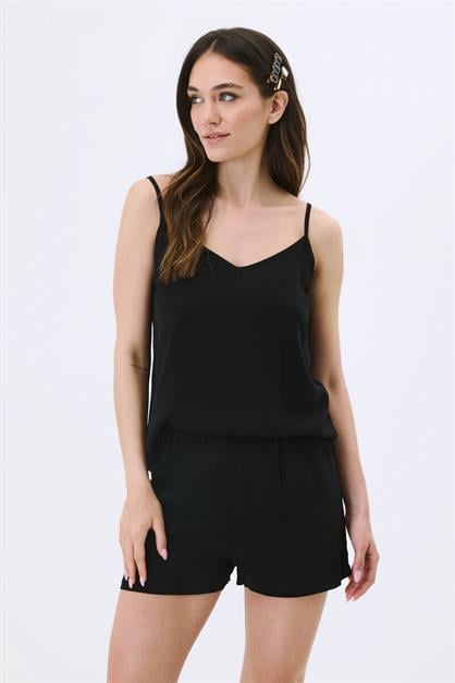 Womens Viscose Pajama Set - Spaghetti Strap Top and Shorts - Lightweight Sleepwear 9155 