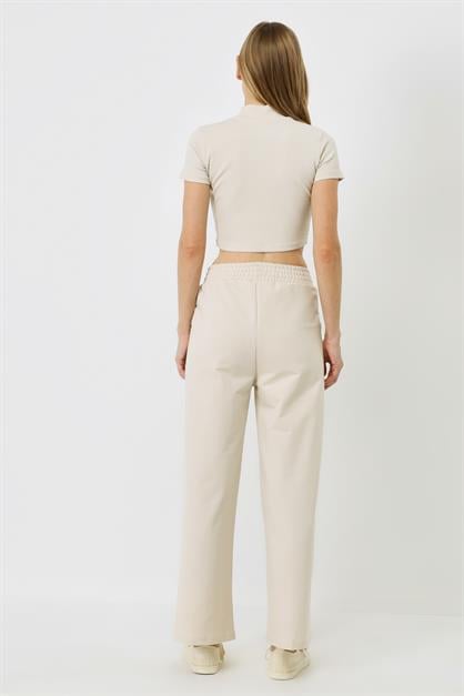 Womens Baggy Wide-Leg High Waist Sweatpants 747