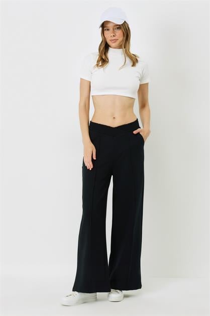 Womens Baggy Wide-Leg High Waist Sweatpants 747