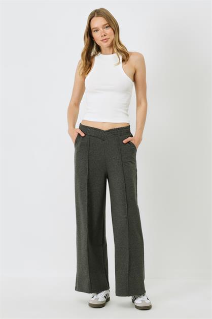 Womens Baggy Wide-Leg High Waist Sweatpants 747