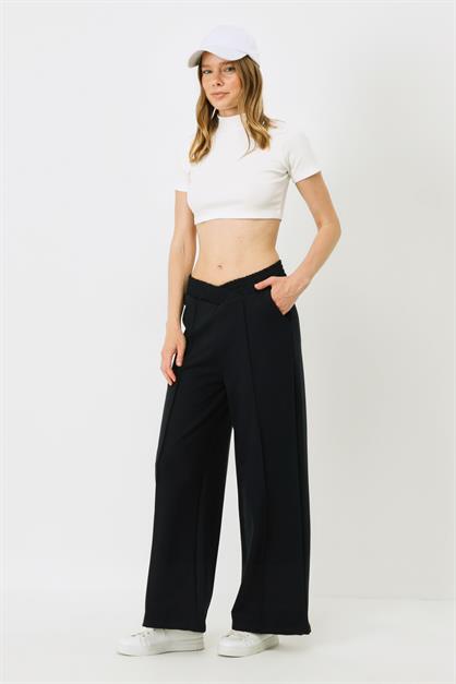 Womens Baggy Wide-Leg High Waist Sweatpants 747