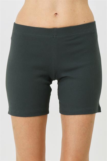 Womens Ribbed Knit Long Boxer 931