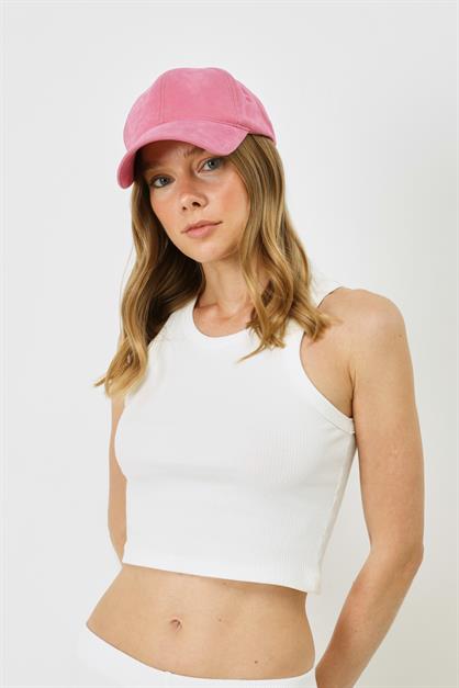 Womens Halter Neck Ribbed Stretch Crop Tank Top 925