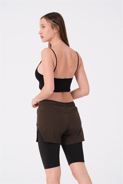 Womens Board Shorts With Built-in Leggings  870