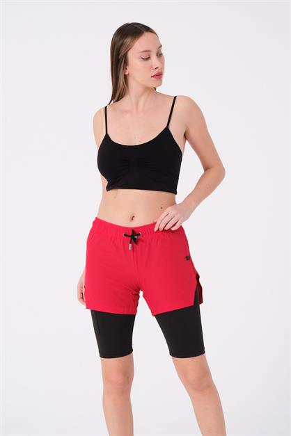 Womens Board Shorts With Built-in Leggings  870 
