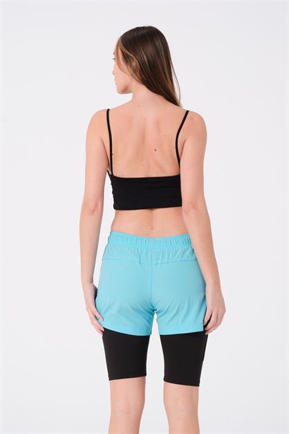 Womens Board Shorts With Built-in Leggings  870 