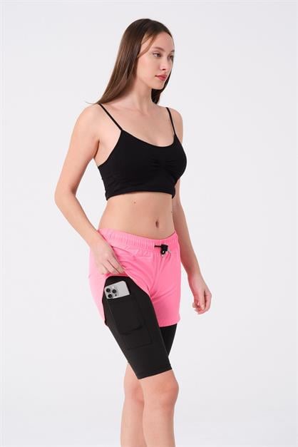 Womens Board Shorts With Built-in Leggings  870