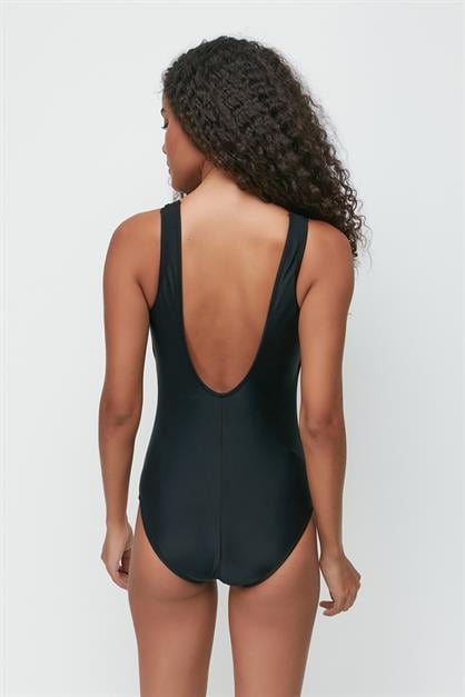 Square Neck Ruched Swimsuit 7763