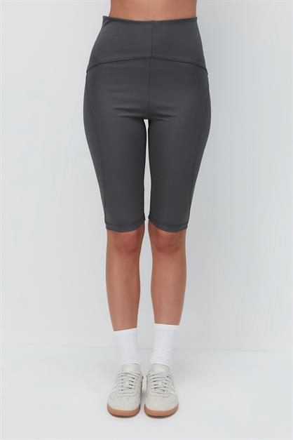 Karyoka High-Waisted Knee-Length Sports Shorts Leggings 9412
