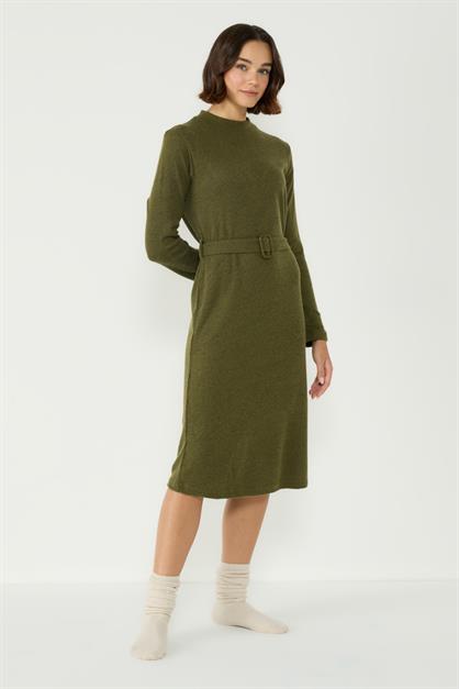 Turtleneck Knit Dress 405054 