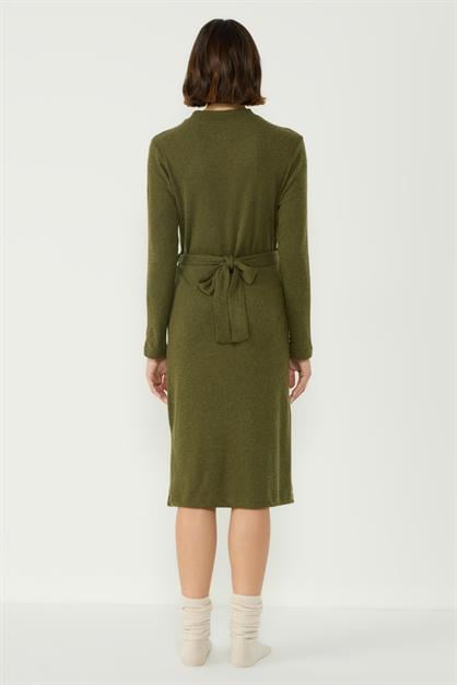 Turtleneck Knit Dress 405054 