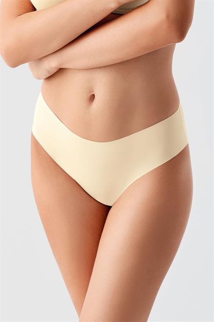 Non-Slip Waist Laser Cut Slip Briefs C19203