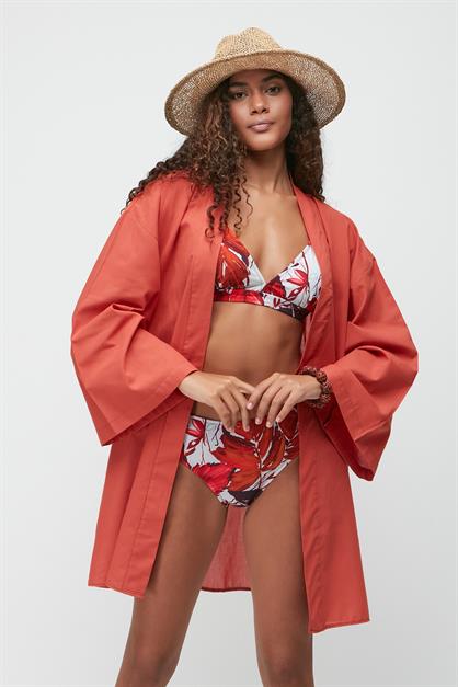 Kimono Sarong Beach Dress 22412