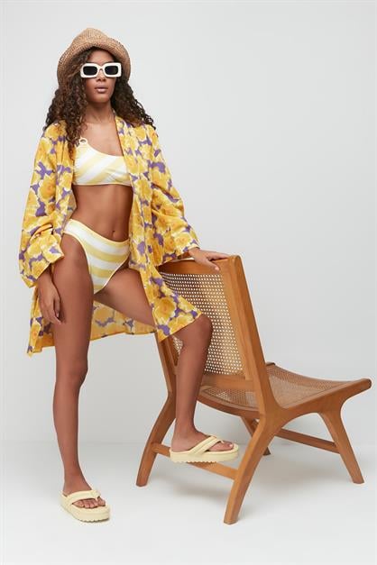 Kimono Sarong Beach Dress 22412