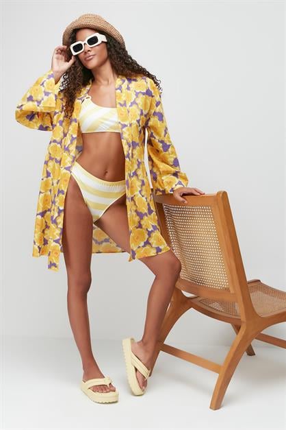 Kimono Sarong Beach Dress 22412
