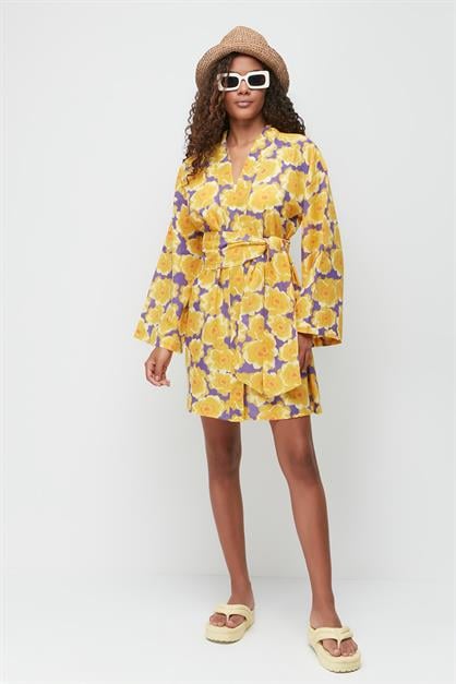 Kimono Sarong Beach Dress 22412