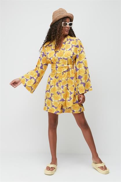 Kimono Sarong Beach Dress 22412