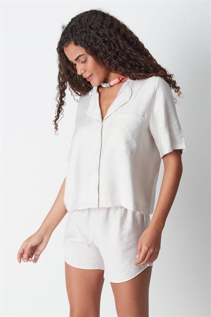 Short Sleeve Shirt and Shorts Set 9148