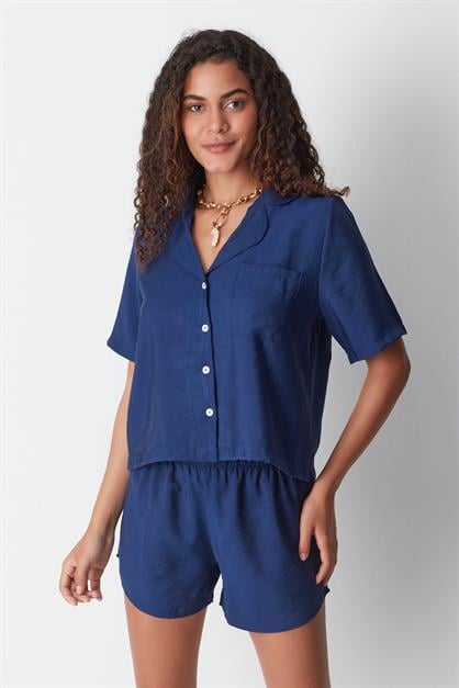 Short Sleeve Shirt and Shorts Set 9148