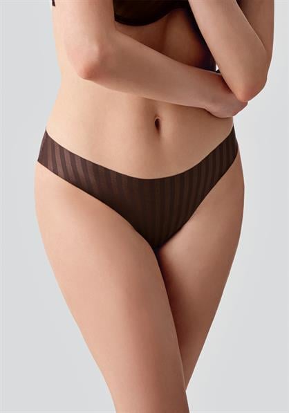 Laser Cut Seamless Slip Panties C19213