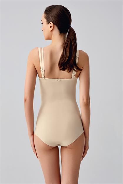 Laser Cut Open Bust Slip Corset C19240