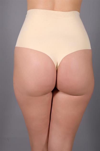 Laser Cut High-Waisted Seamless String C19206